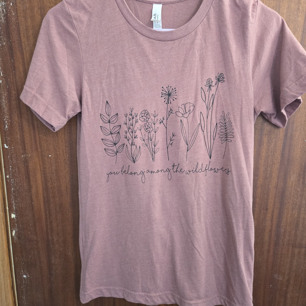 Xs Womens Wild Flower Tee Tom Petty Lyrics